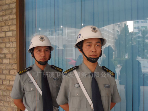 清溪保安公司保安风采