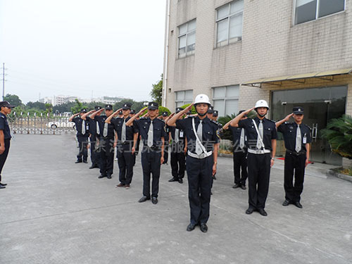 凤岗保安服务保安风采
